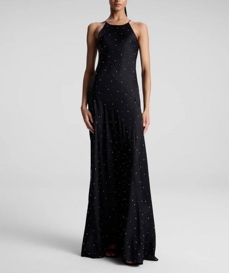 A.L.C. Sybil Embellished Maxi Dress - Black