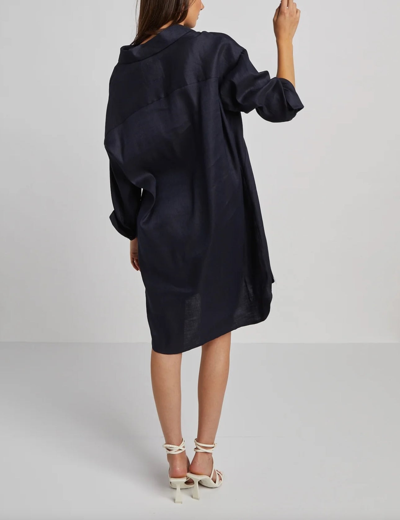 Adroit Atelier Kyoko Pullover Dress - Navy