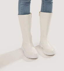 MATT & NAT Sumi Tall Vegan Boots - White