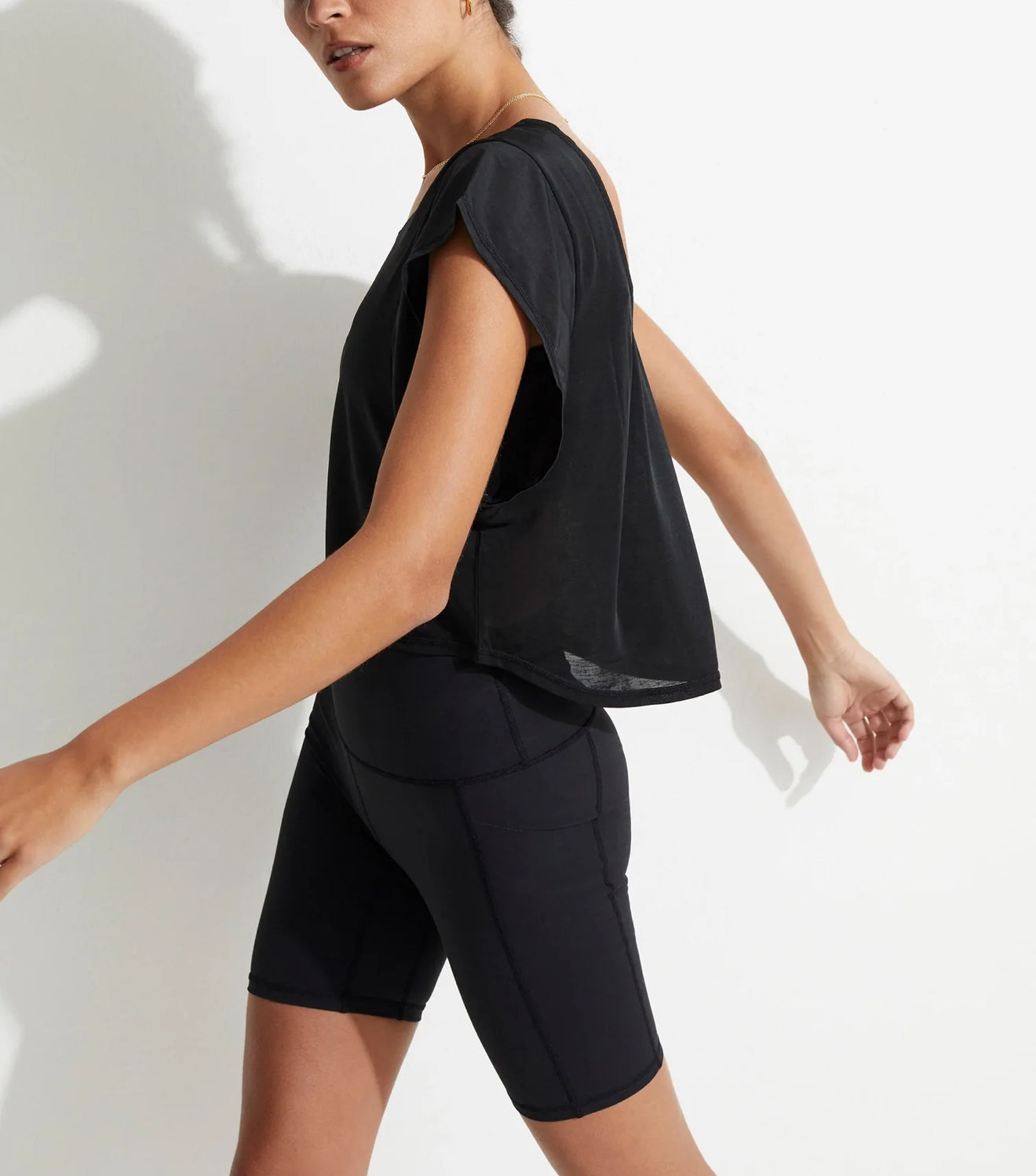 Varley Landon Crop - Black