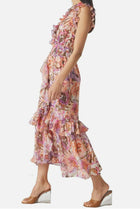 MISA Los Angeles Kidada Dress - Sunset Blooms