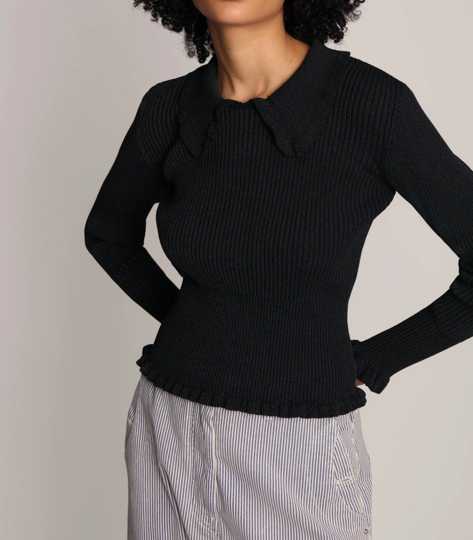 MUNTHE Druz Knit - Black