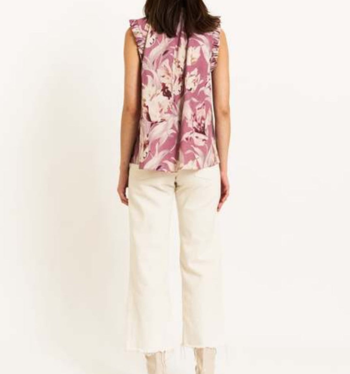 Christy Lynn Nora Top - Calla Lilly Pink