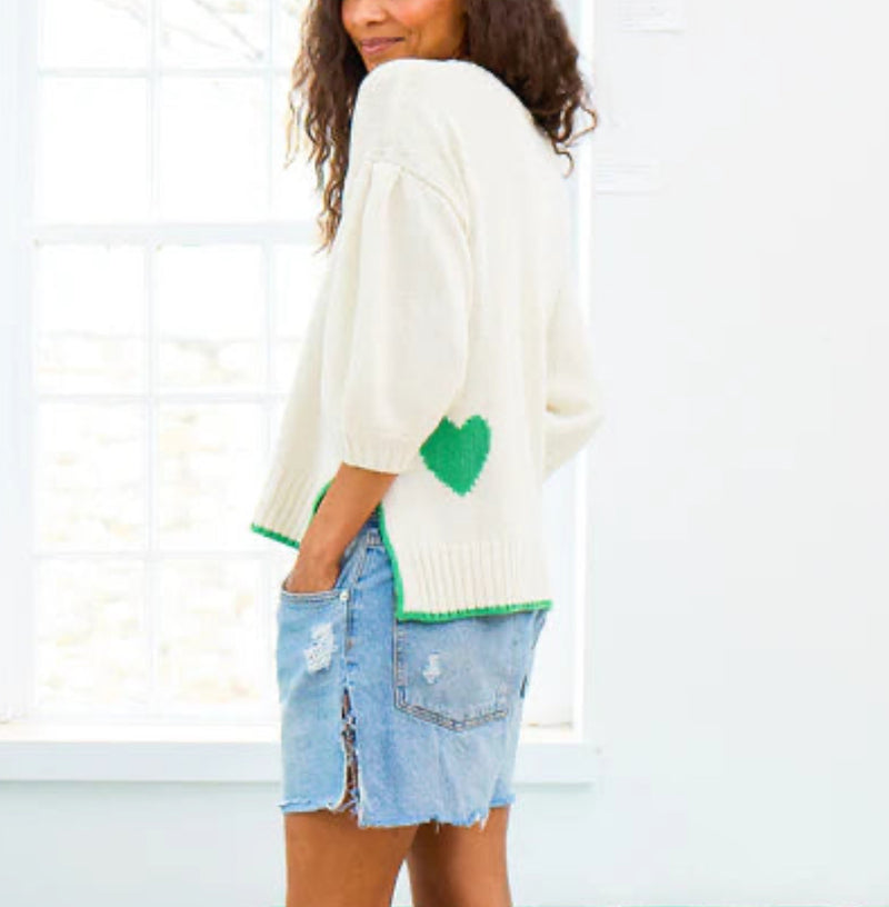 Kerri Rosenthal Chloe Sweater - White
