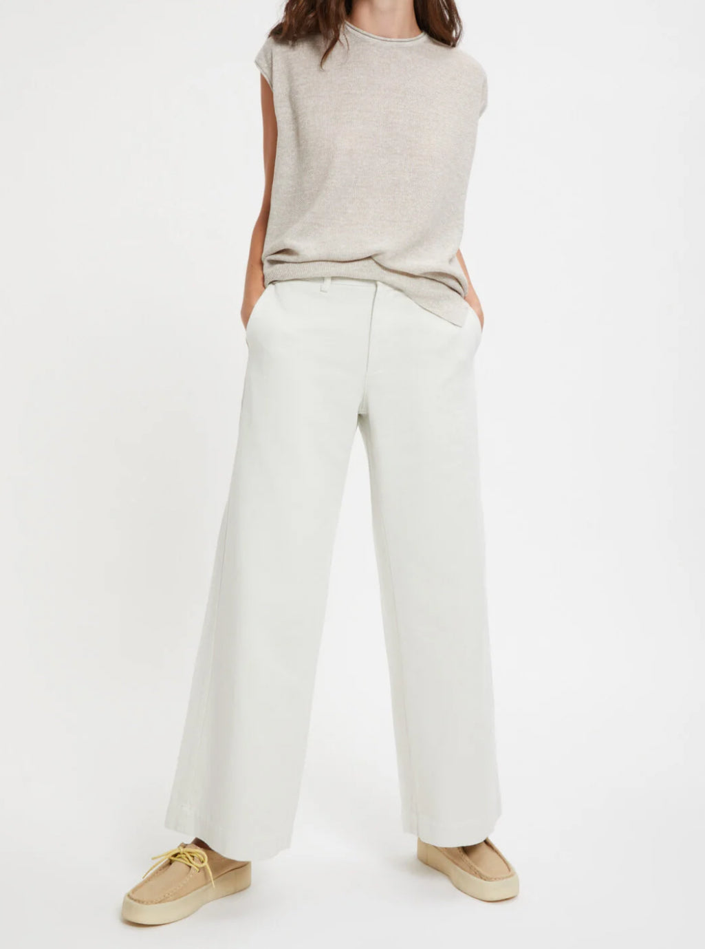 LABO.ART Artemis Massaua Trousers - Winter White