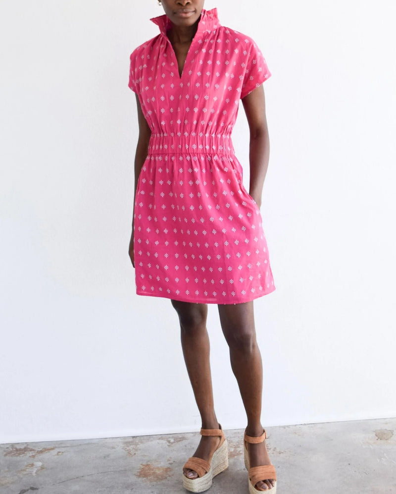 Never a Wallflower Vicki Crosshatch Dress