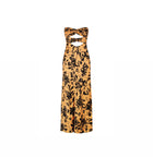 Shona Joy Solare Strapless Cut Out Ruched Dress