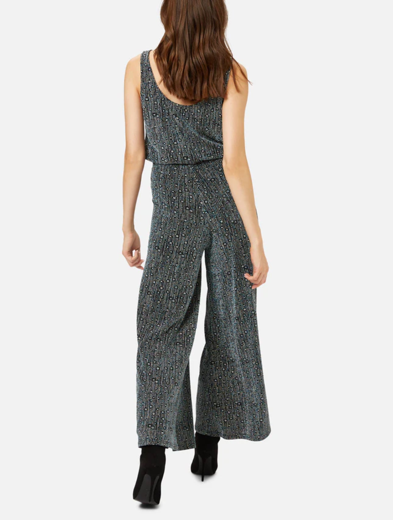 Traffic People Disco Hangover Palazzo Trousers - Blue