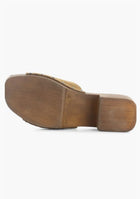 Bos & Co Marley Platform Slide - Cognac