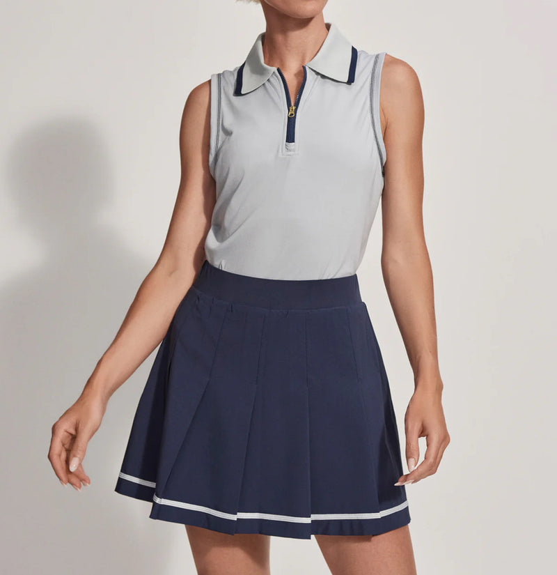 Varley Cammie Performance Tank - Pearl Blue