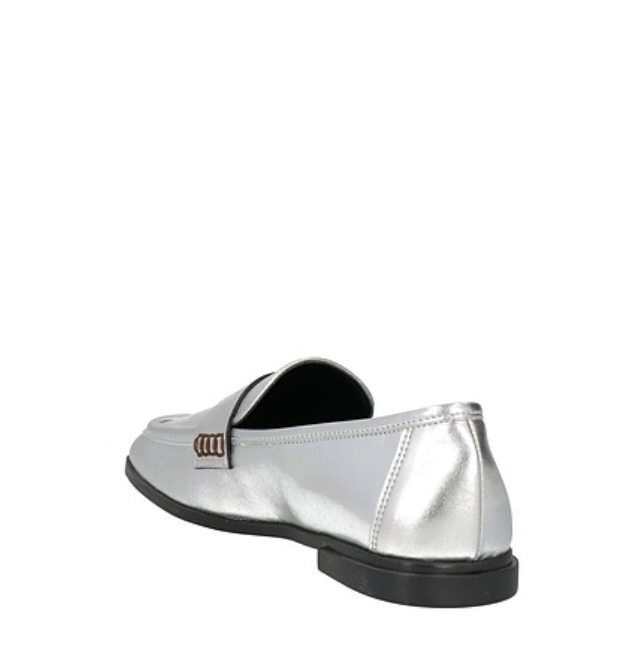 Beatrice b. Metallic Loafer - Silver