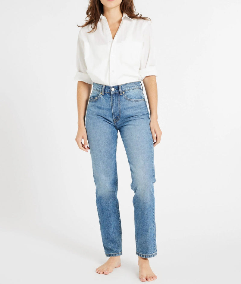 MILLE Brooke Mid Rise Slim Fit Jean - Montecito