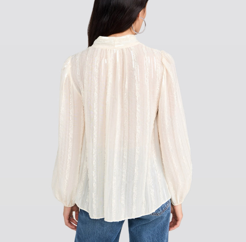 Shoshanna Rye Top - Ivory