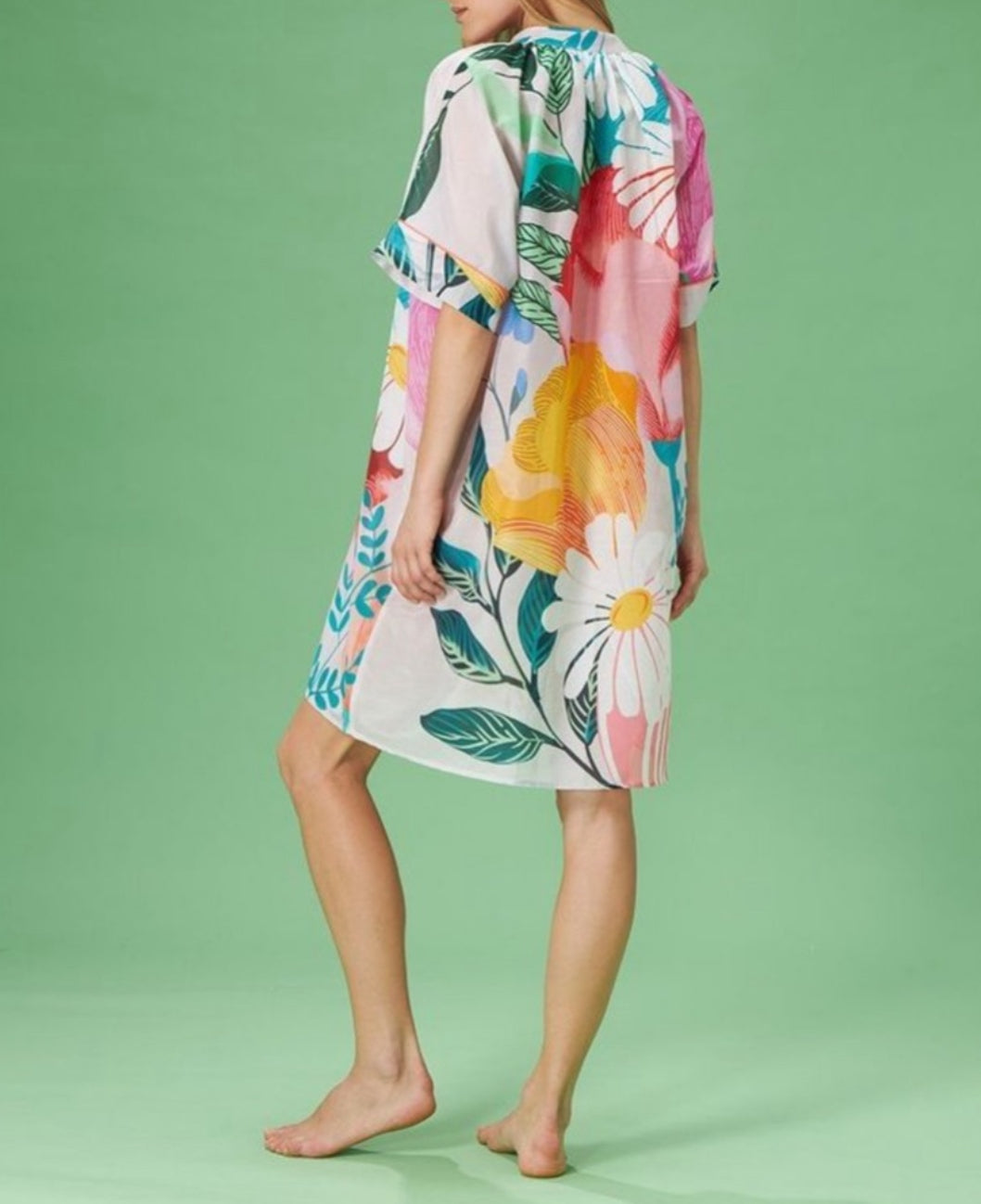Cristina Beautiful Life Boa Dress With Belt