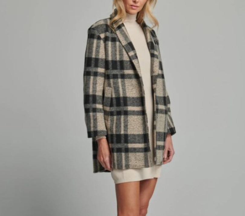 sundays Owen Coat - Black Compact