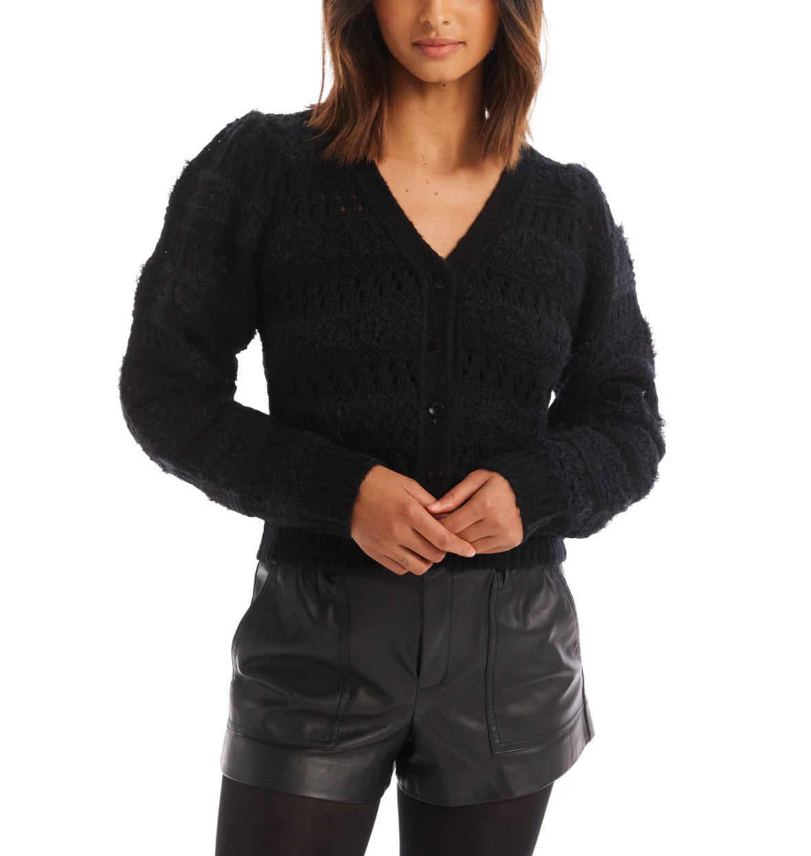 Allison New York Raven Sweater - Black