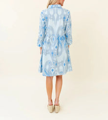 Sheridan French Lucy Dress - Coastal Ikat