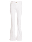 Frame Le High Flare Jeans - Blanc