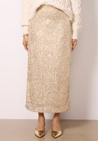 Z Supply Saturn Sequin Skirt - Champagne