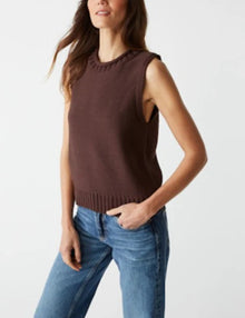 Michael Stars Estelle Sweater Vest - Java