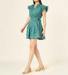 Omika Harlow Mini Dress - Tashi Palm