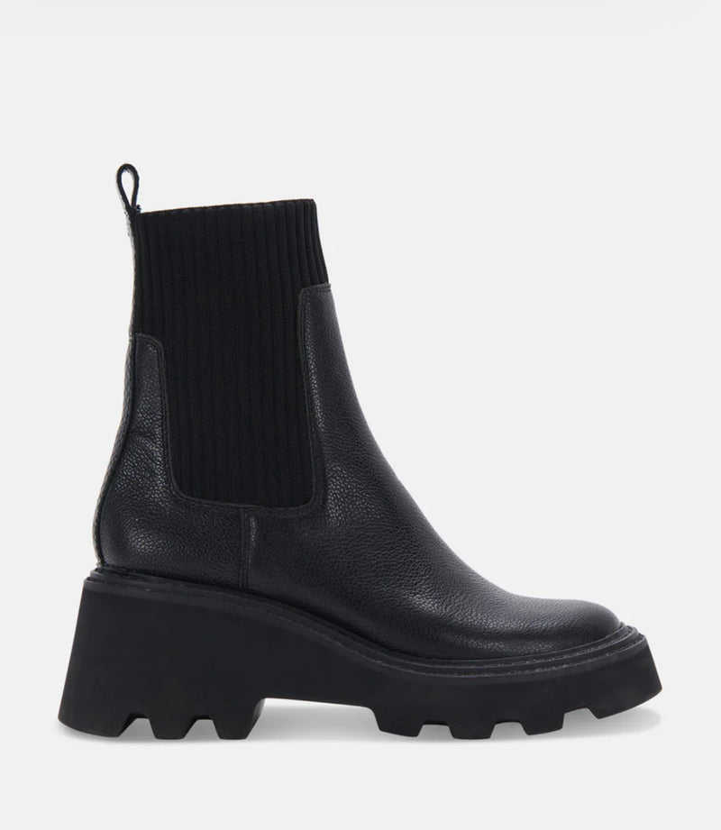 Dolce Vita Hoven H2O Leather Boots - Black