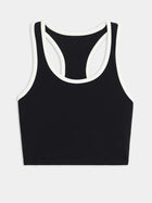 Splits59 Amber Airweight Bralette - Black/White