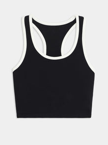 Splits59 Amber Airweight Bralette - Black/White