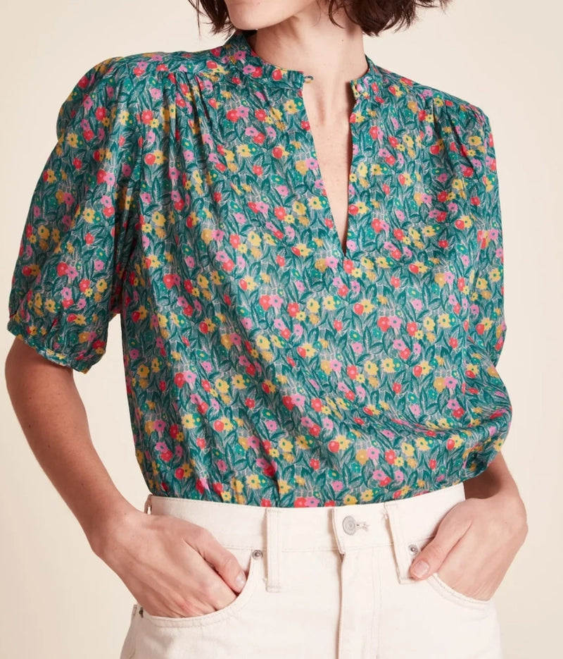 Trovata Aline Blouse - Bold Leaflet