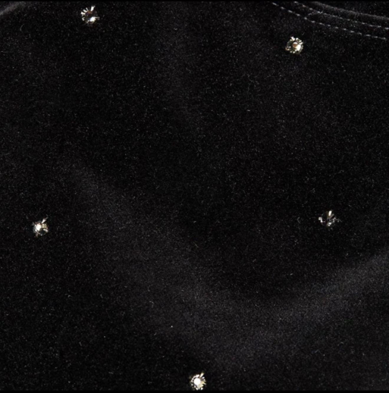 L’Agence Margot Velvet Skinny With Crystal Embellishments - Noir