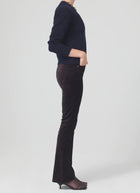 Citizens of Humanity Lilah Velvet High Rise Bootcut - Brown Pony