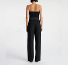 A.L.C Brady Satin Contrast Pant - Black
