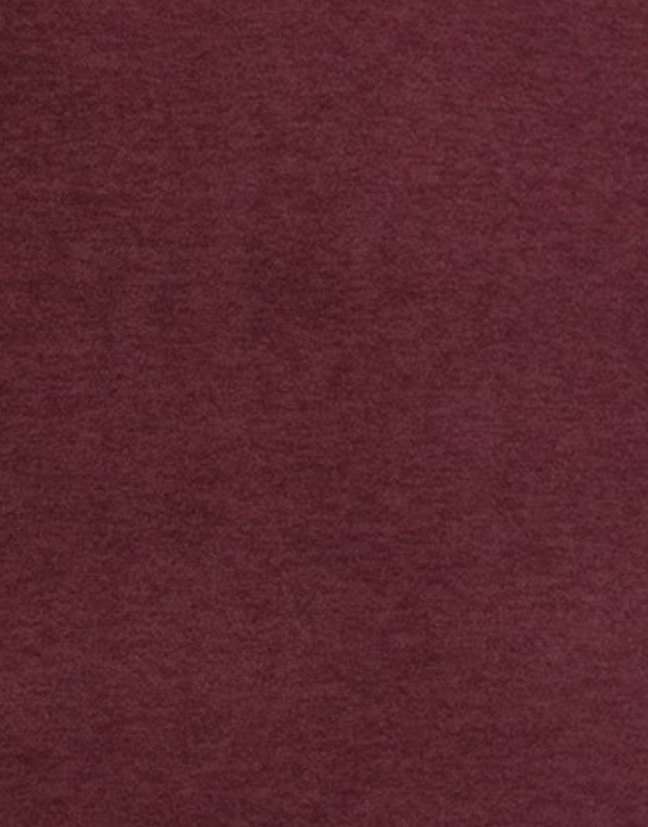 Beyond Yoga Featherweight Daydreamer Pullover - Midnight Burgundy Heather