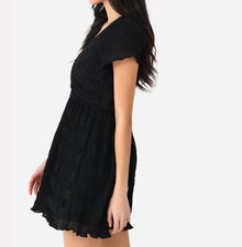 LoveShackFancy Patrona Dress - Black