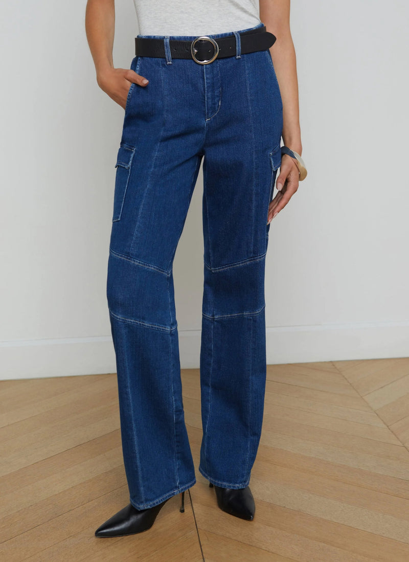 L'Agence Brooklyn Utility Jeans - Barca