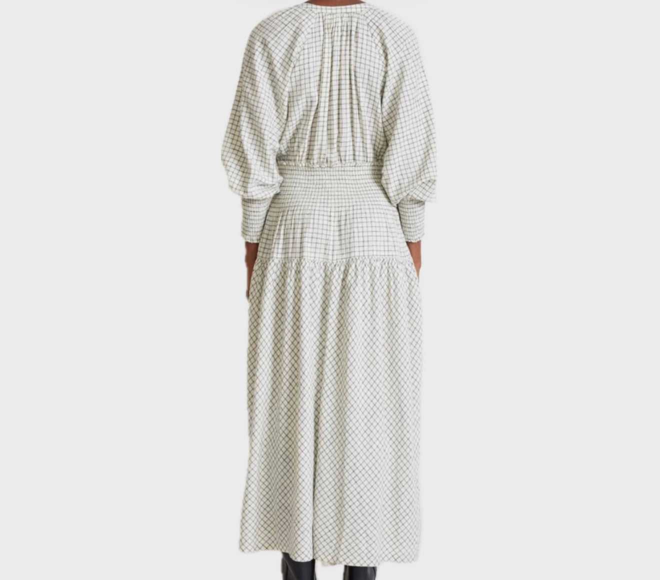 Apiece Apart La Ventura Dress - Cream Check