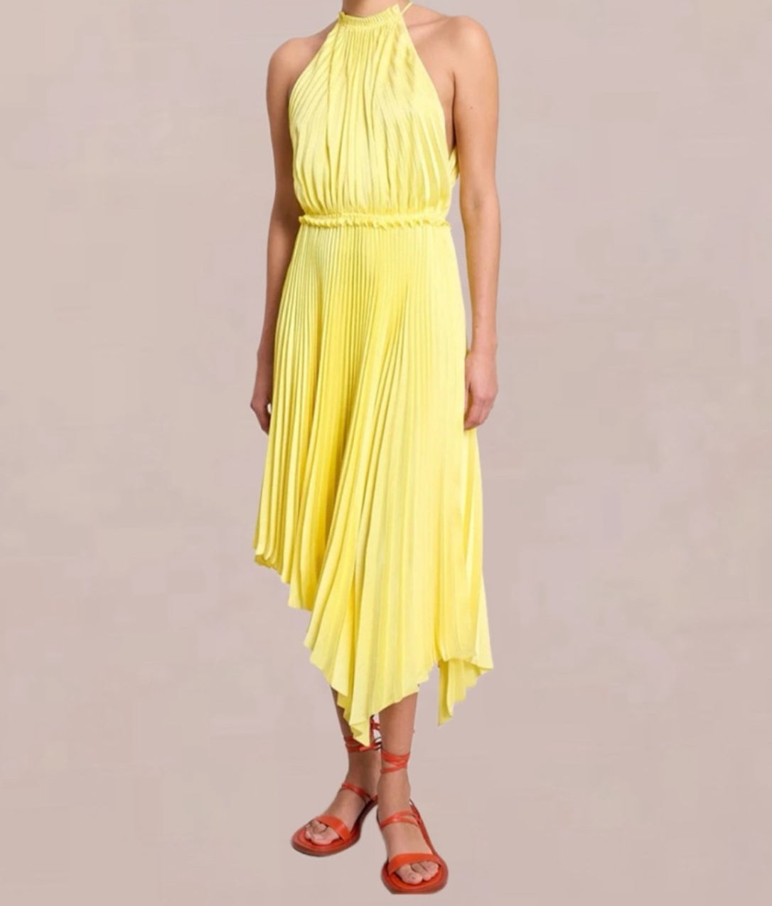 A.L.C. Claudia Dress - Bright Yellow