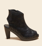 Salpy Terri Heel - Black Frog