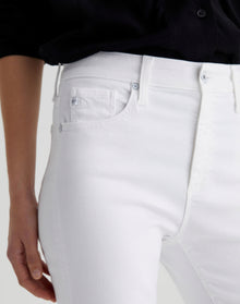 AG Jeans Farrah Mid-Rise Boot - Gallery White