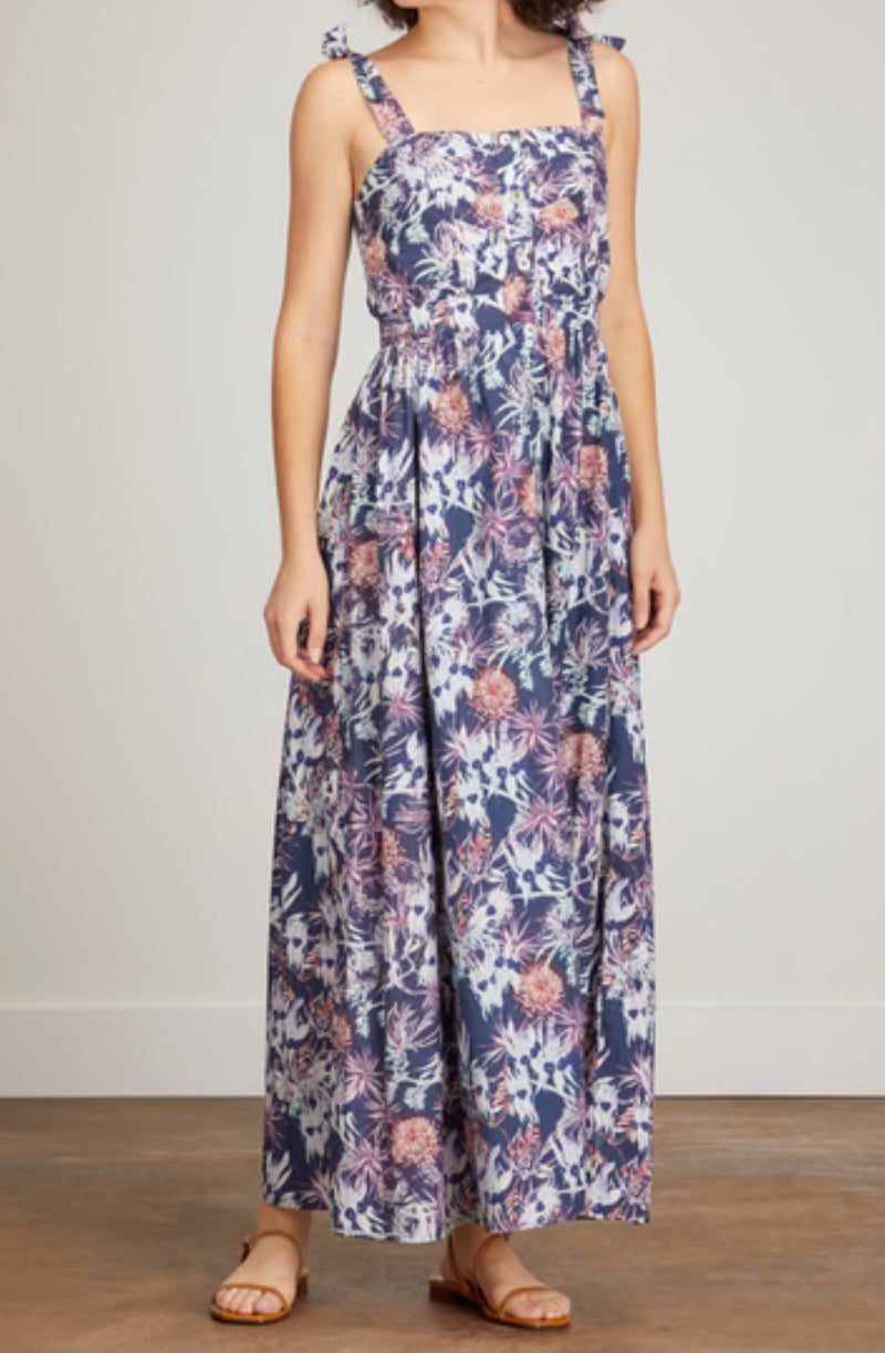 Chufy Dusty Maxi Dress - Yindi Blue