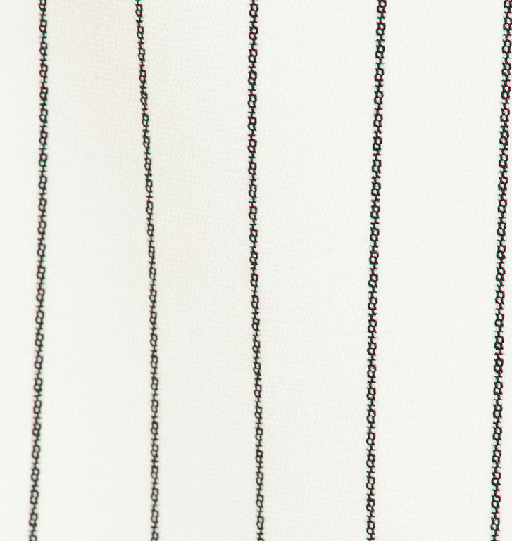Pistola Vero Cropped Vest - Le Blanc Pinstripe