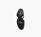Cordani Torin Ankle Strap Platform Pump - Black Suede