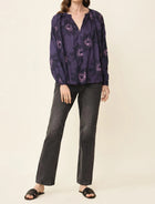 Omika Irma Blouse - Mara Midnight