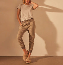 James Perse Mixed Media Pant - Coyote