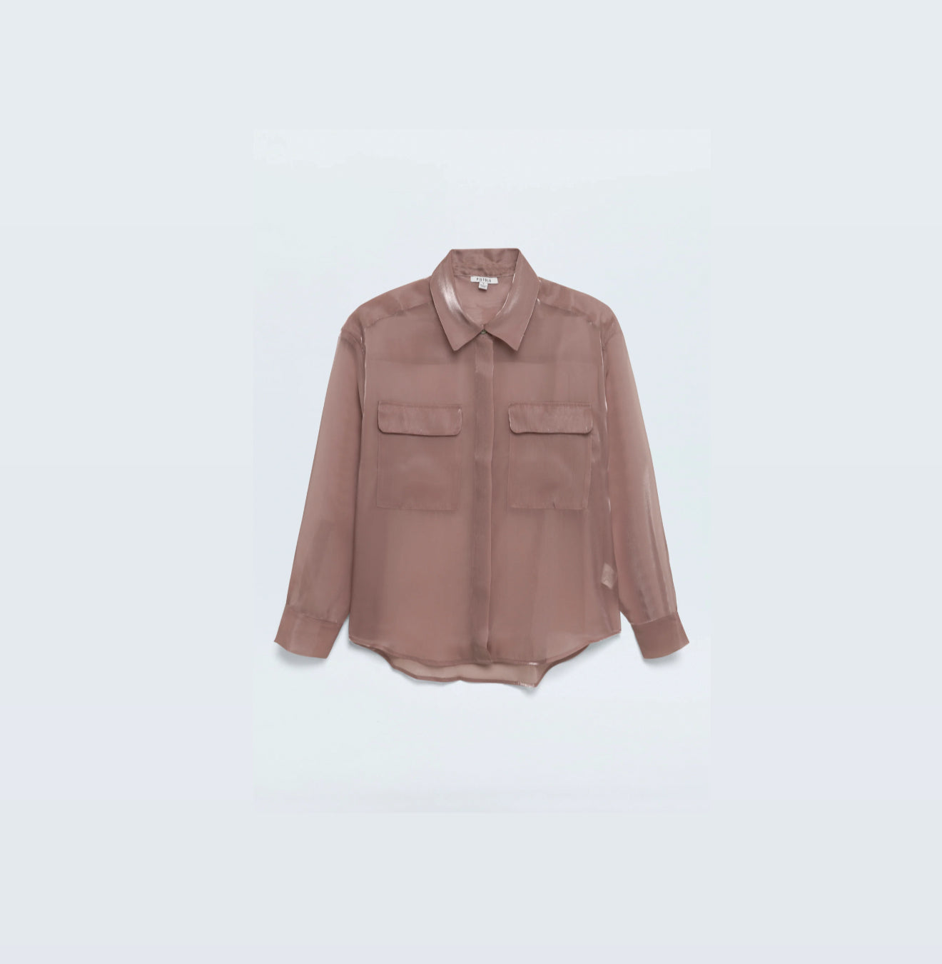 Pistola Miranda Sheer Shirt - Pink Plum