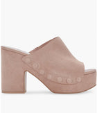 Dolce Vita Emol Platform Sandals - Blush Suede