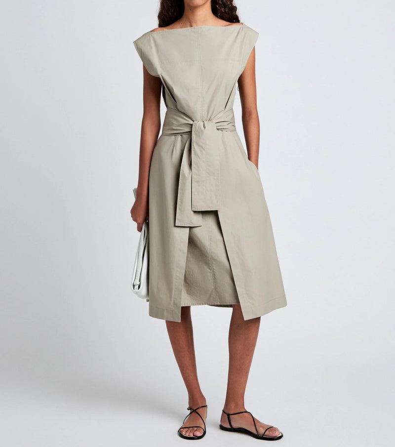 Proenza Schouler White Label Caro Dress - Granite