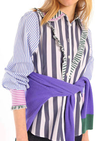 Vilagallo Zalira Stripe Blouse