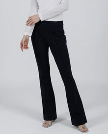 Hilton Hollis Miracle Stretch Pant With Stripe - Midnight/Silver