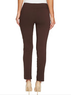 Krazy Larry Pull-On Ankle Pants - Brown